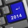 Computer keyboard with 2014 key (iStock, Shutterstock)