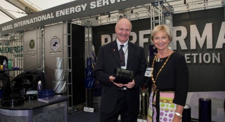 Provost Jill Webster with Ian Kirk at OE13 (1)