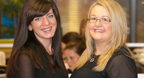 Genesis Personnel Claire Dingwall and Wendy Marr