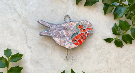 Perthshire Artisan Katy Galbraith Hanging Robin
