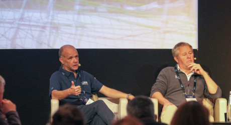 Gordon Ritchie from GRM and Alastair Fox from World Sailing