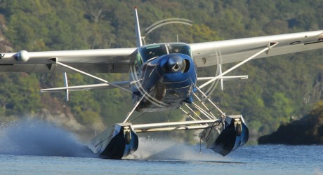seaplane takeoff