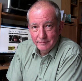 David Calder, editor, Caledonian Mercury, Scotland's online newspaper