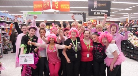 Tickled Pink at ASDA at the Avenue Shopping Centre Newton Mearns allmedia